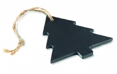 Logo trade promotional products image of: Slate xmas hanger tree