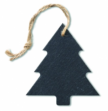 Logotrade advertising products photo of: Slate xmas hanger tree