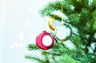 Logo trade promotional items picture of: Christmas ball for sublimation