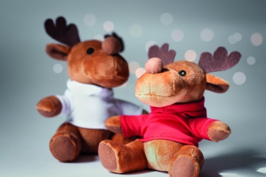 Logo trade advertising products picture of: Plush reindeer with hoodie