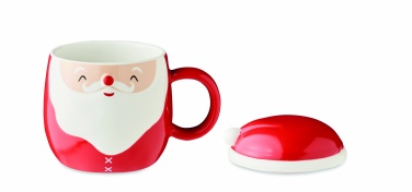 Logotrade promotional merchandise picture of: Ceramic mug with lid 370 ml