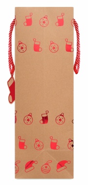 Logotrade promotional item image of: Gift paper bag with pattern