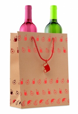Logotrade promotional products photo of: Gift paper bag with pattern