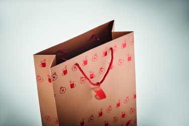 Logotrade advertising product image of: Gift paper bag with pattern