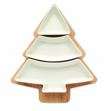 Logo trade advertising products picture of: Christmas tree serving tray