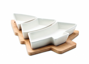 Logotrade advertising products photo of: Christmas tree serving tray