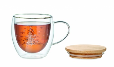 Logotrade promotional item picture of: Double wall borosilicate mug