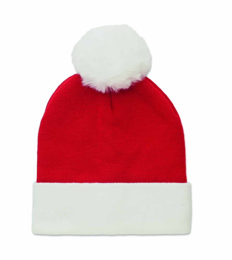 Logotrade promotional giveaway image of: Christmas knitted beanie