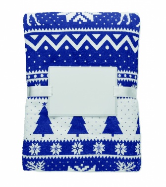 Logotrade promotional giveaway picture of: RPET fleece blanket 190 gr/m²