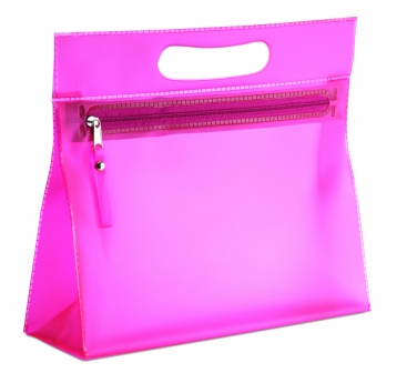 Logo trade advertising products picture of: Transparent cosmetic pouch