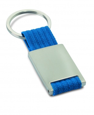 Logo trade corporate gift photo of: Metal rectangular key ring Espoo