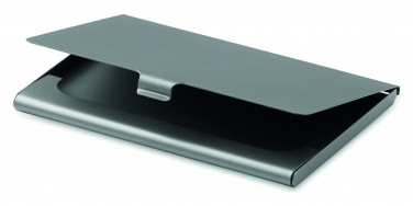 Logo trade business gifts image of: Business card holder