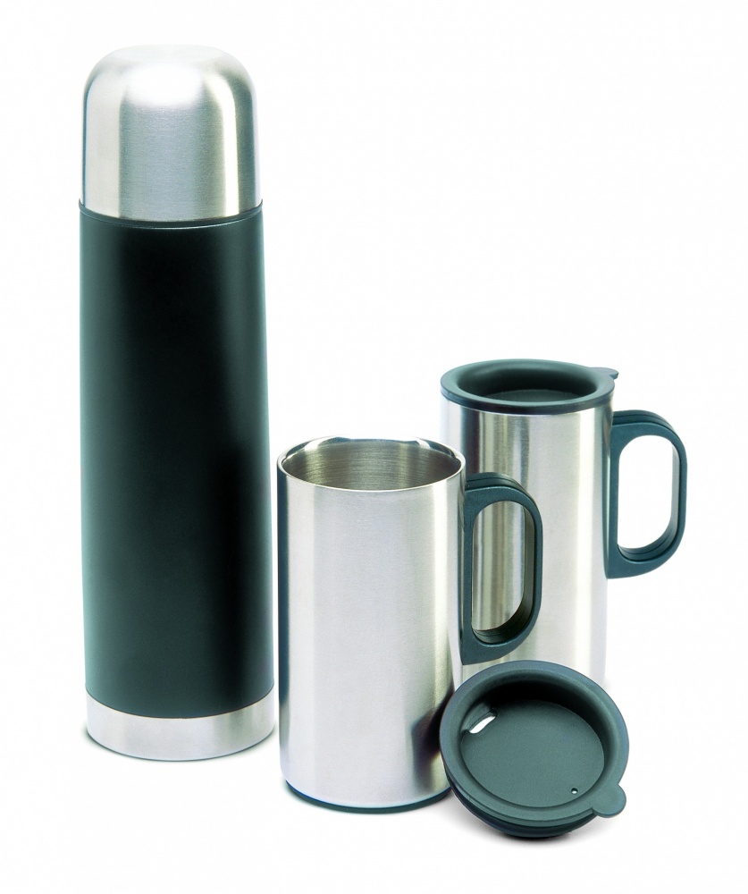 Logotrade business gifts photo of: Insulation flask with 2 mugs