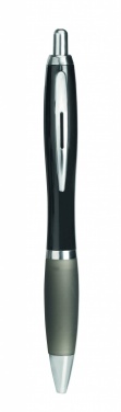 Logo trade promotional giveaways picture of: Push button ball pen