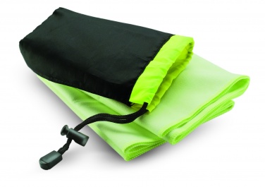 Logo trade advertising products picture of: Sport towel in nylon pouch