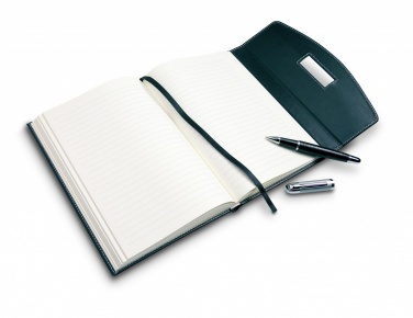 Logo trade promotional items image of: A5 notebook portfolio with pen