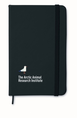 Logo trade promotional gift photo of: A6 notebook 96 lined sheets