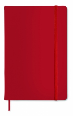 Logo trade promotional merchandise photo of: A6 notebook 96 lined sheets