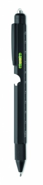 Logo trade advertising products picture of: Spirit level pen with ruler