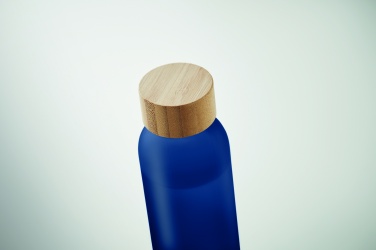 Logo trade promotional gifts picture of: Frosted glass bottle 500ml