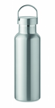 Logo trade promotional gifts picture of: Double wall bottle 500 ml
