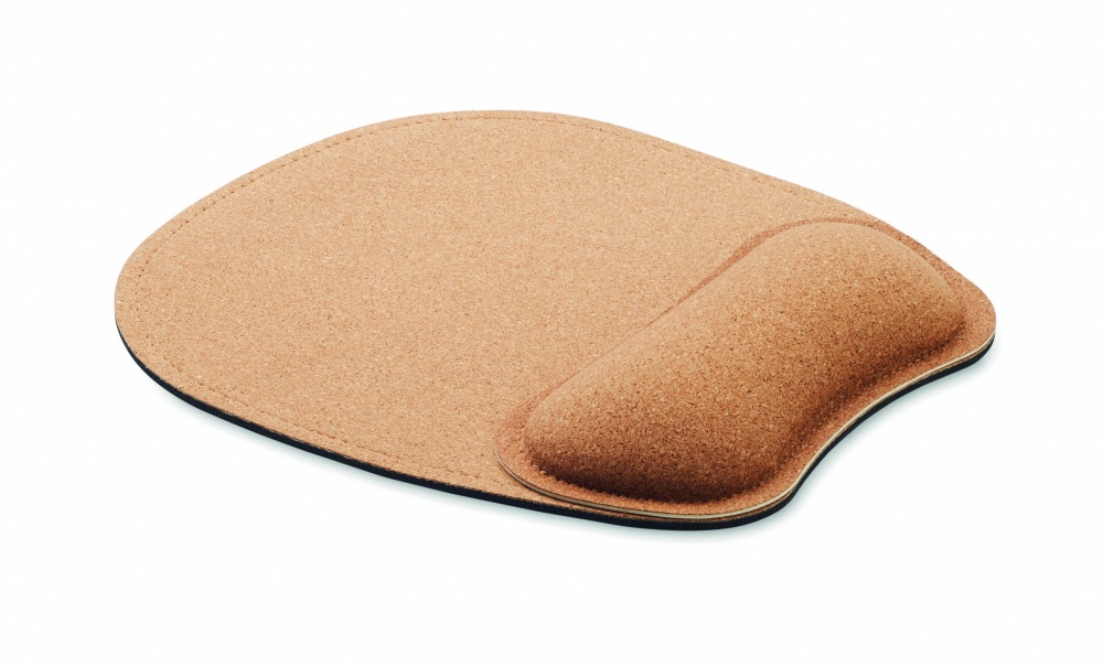 Logotrade promotional gift image of: Ergonomic cork mouse mat