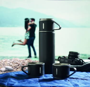 Logotrade promotional item picture of: Double wall bottle and cup set