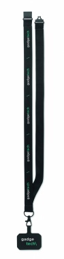 Logo trade promotional giveaway photo of: Phone holder lanyard