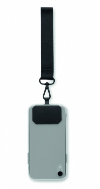 Logo trade promotional gift photo of: Polyester phone wrist strap