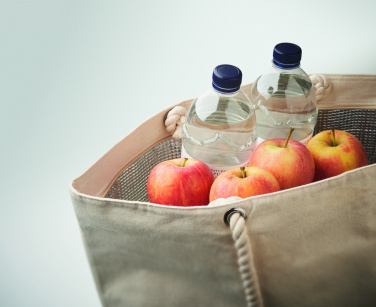 Logo trade business gift photo of: Beach cooler bag in cotton