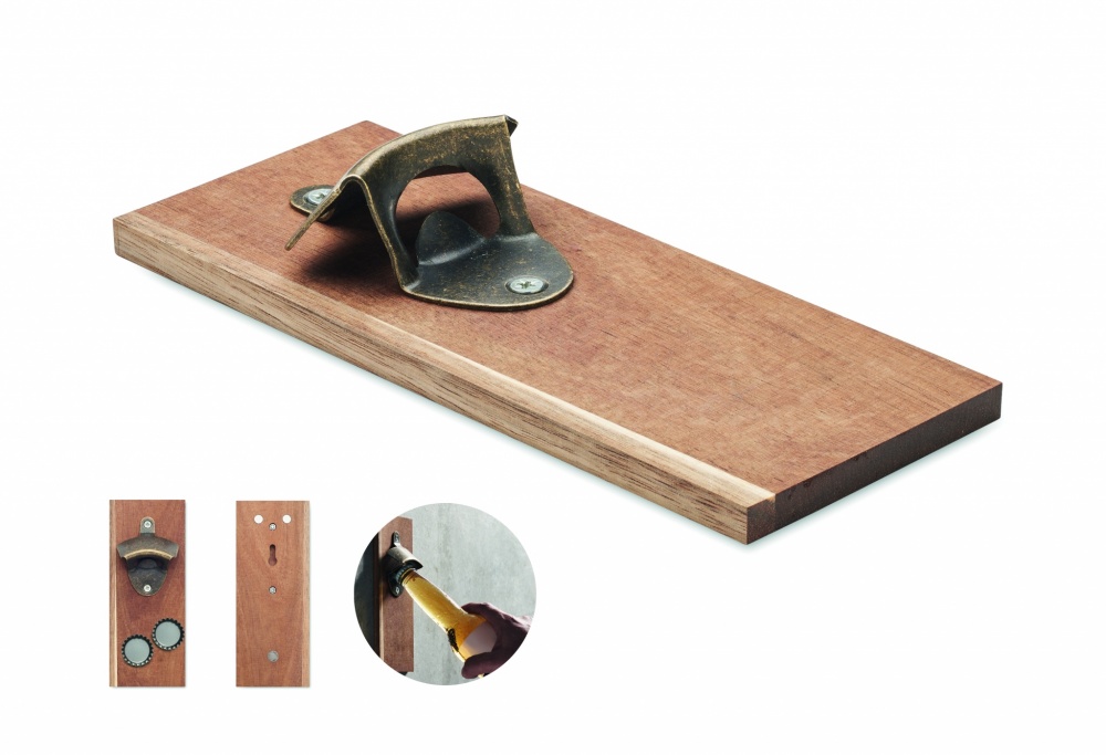 Logotrade promotional product image of: Wall mounted bottle opener