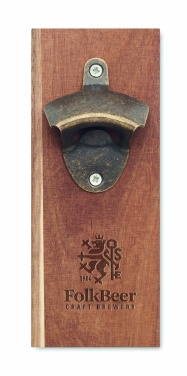 Logotrade promotional item image of: Wall mounted bottle opener