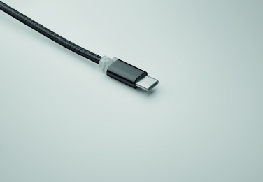 Logo trade promotional merchandise image of: 4 in 1 charging cable type C