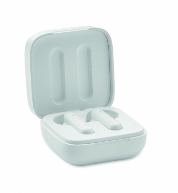 Logotrade promotional merchandise image of: TWS earbuds with solar charger