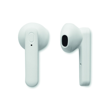 Logo trade business gift photo of: TWS earbuds with solar charger