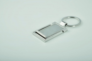 Logotrade promotional gift image of: Metal key ring phone stand Seinajoki