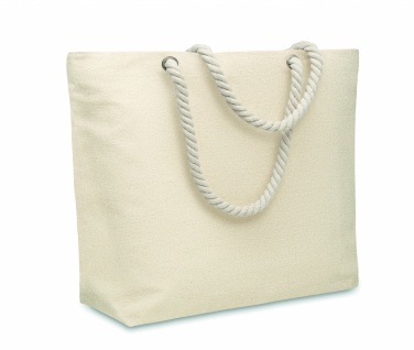 Logo trade promotional item photo of: Cord handle beach bag 220gr/m²