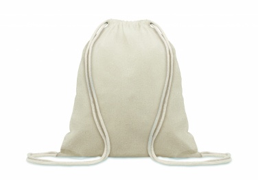 Logo trade promotional giveaways image of: Recycled 140 gr/m² cotton bag
