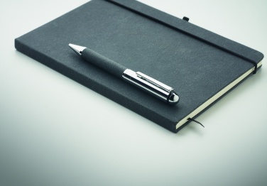 Logo trade promotional gift photo of: Recycled leather notebook set