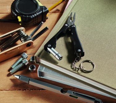 Logo trade business gifts image of: Foldable multi-tool knife