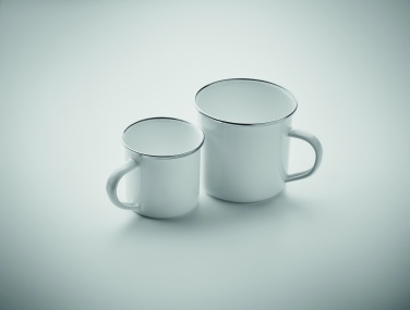 Logo trade corporate gifts picture of: Enamel sublimation mug 200ml