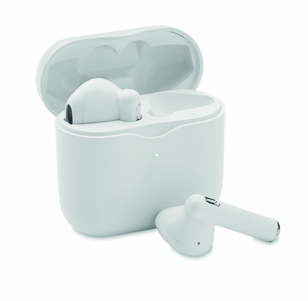 Logotrade promotional item picture of: TWS earbuds with charging base