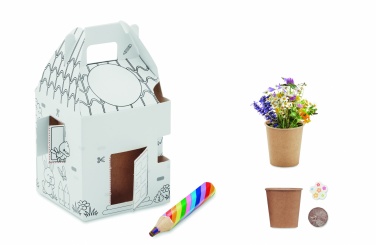 Logotrade promotional gift picture of: House shaped seeds grow set