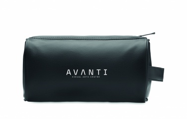 Logotrade promotional items photo of: Soft PU cosmetic bag and zipper