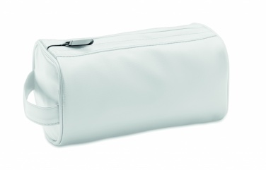 Logotrade promotional product image of: Soft PU cosmetic bag and zipper