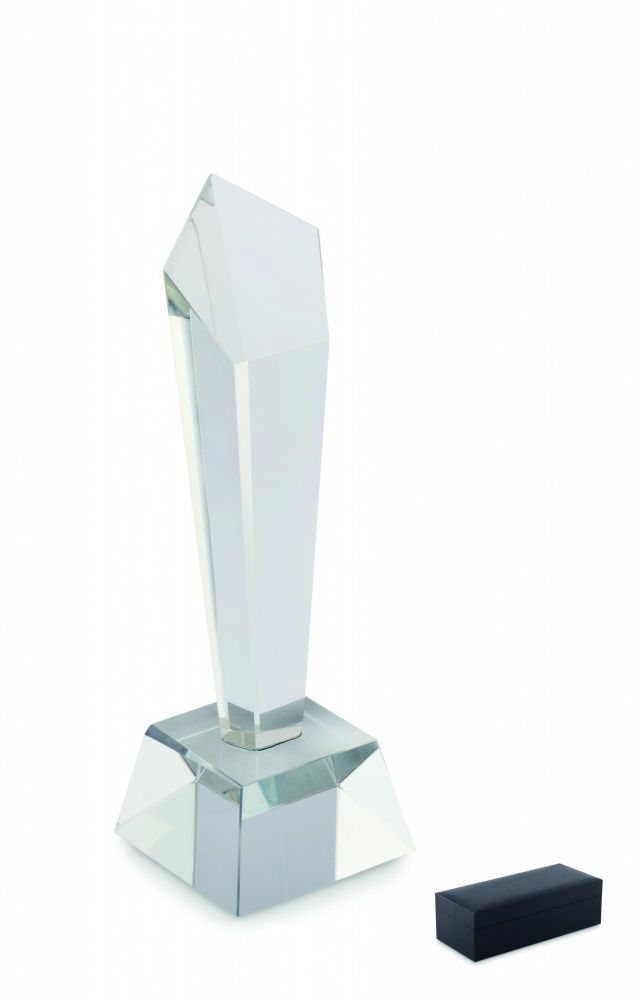 Logo trade advertising products picture of: Crystal award in a gift box