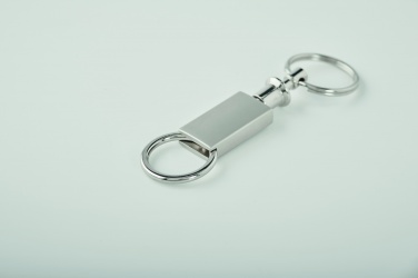 Logotrade business gift image of: Pull apart split key ring Kajaani