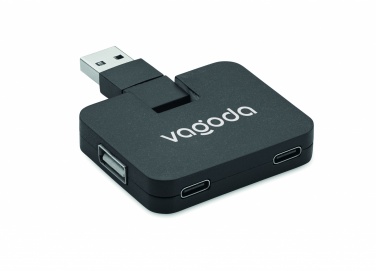 Logo trade corporate gifts picture of: 4 port USB hub