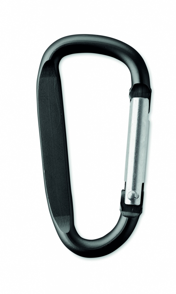 Logo trade corporate gift photo of: Carabiner clip in aluminium.