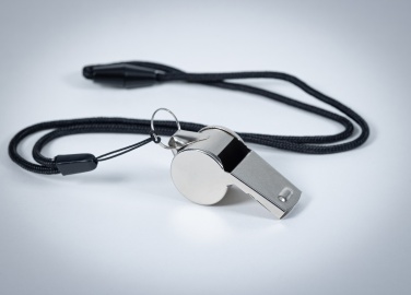 Logotrade promotional giveaway image of: Metal whistle